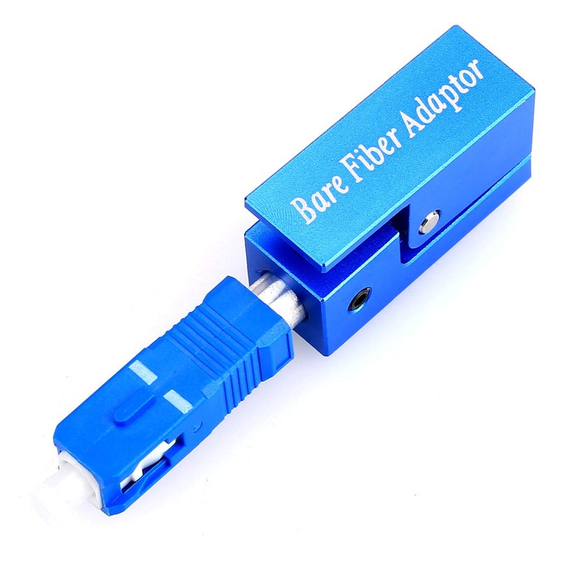 KELUSHI 1PCS New Hot Fiber Optic Connector Sc Type Square Adapter ï¼ˆBlueï¼‰. - Image 1